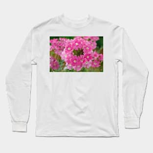 Verbena  Aztec Dark Pink Magic = 'Balazdapima'  Aztec Series Long Sleeve T-Shirt